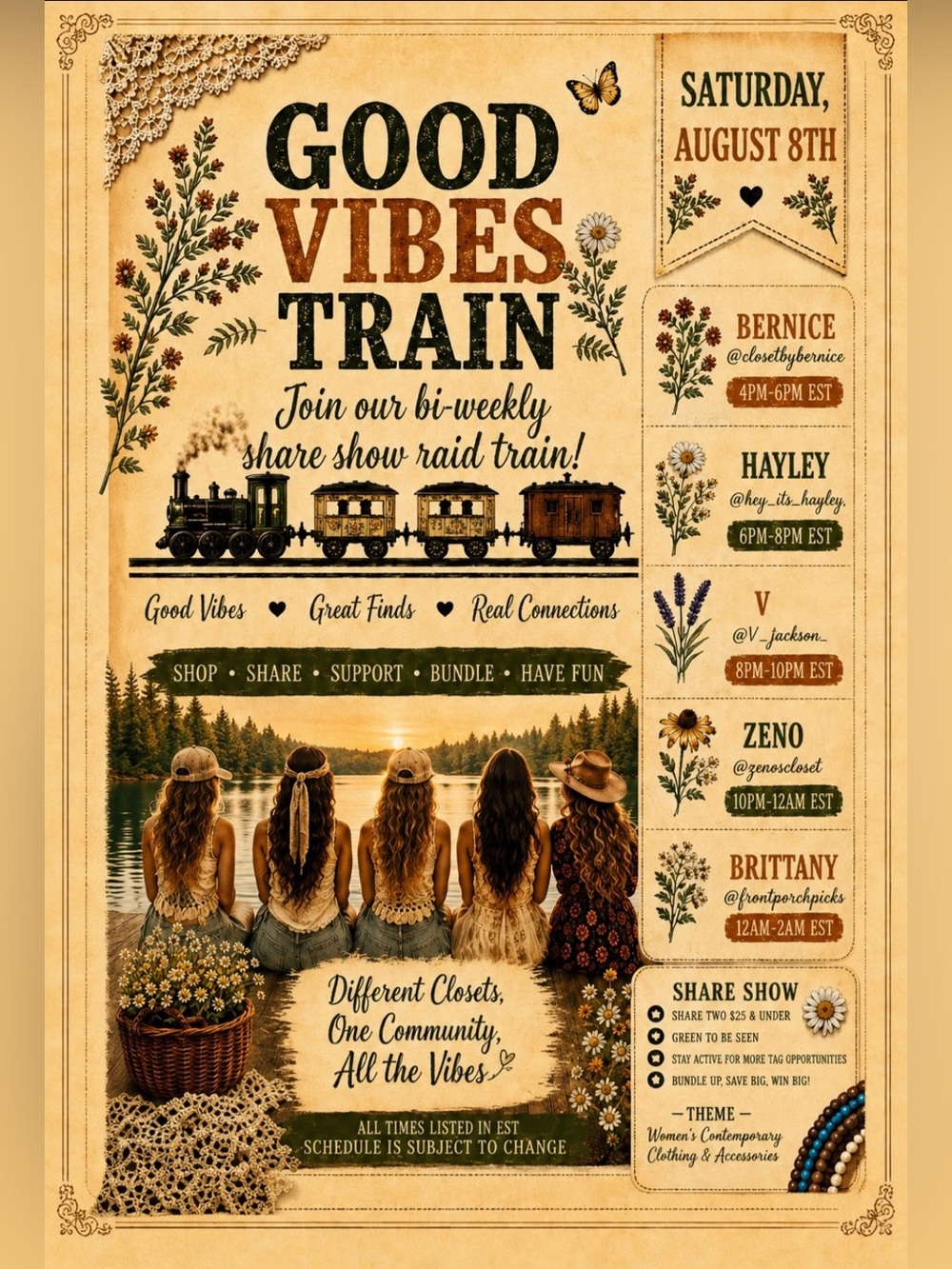 Bi-Weekly Raid Train Share Show